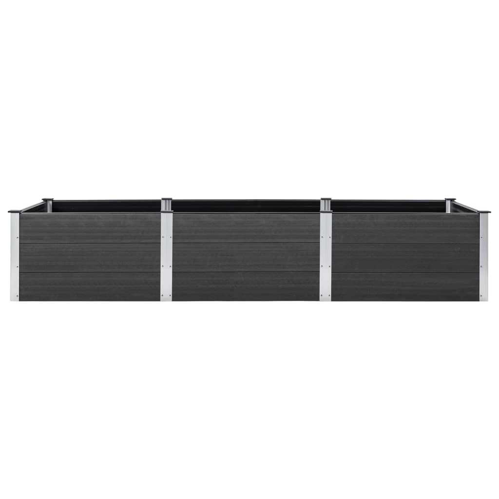 Vidaxl Planning Box elevado 300x100x54 cm HKC Gray