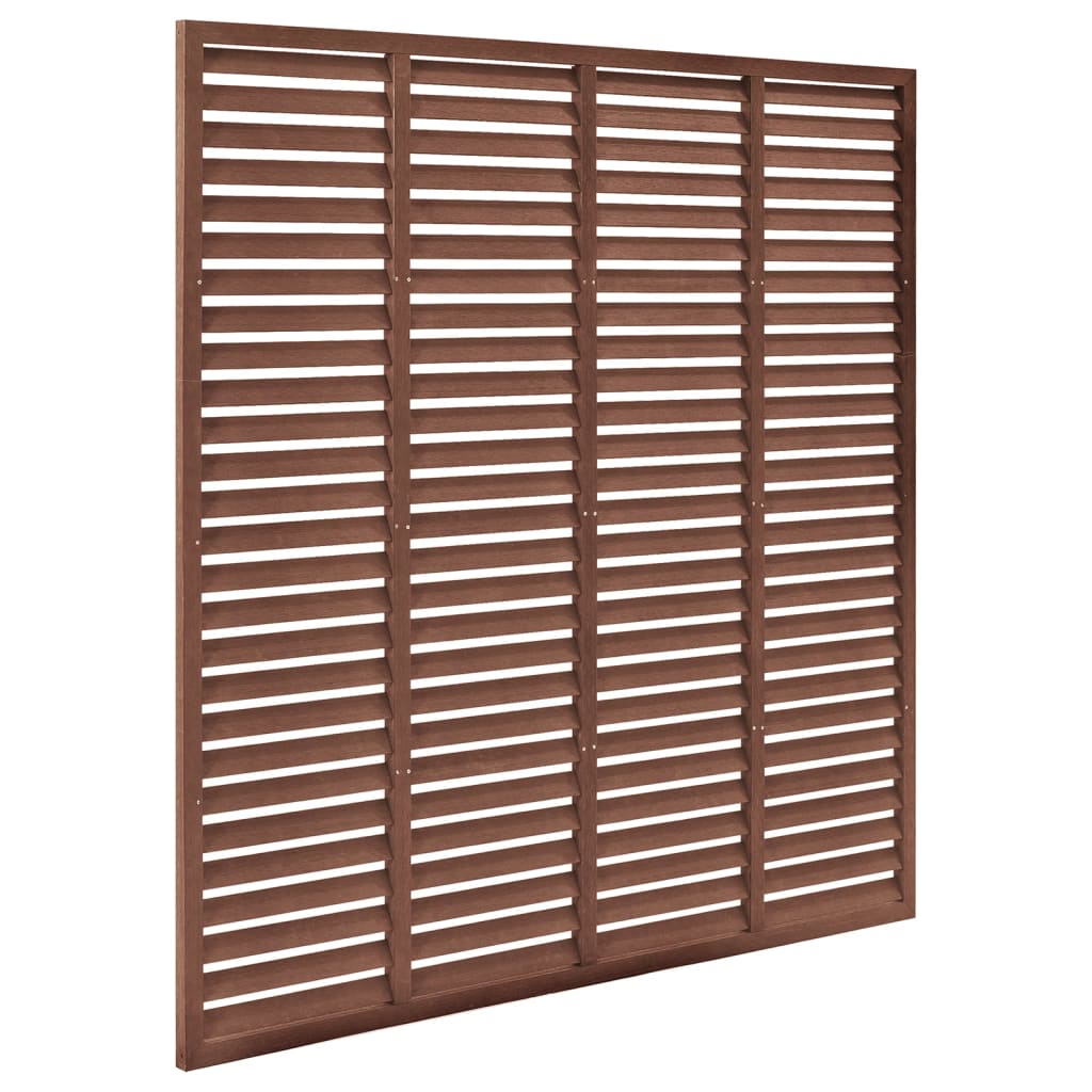 Vidaxl Louvre Schuting 180x180 cm HKC Brown