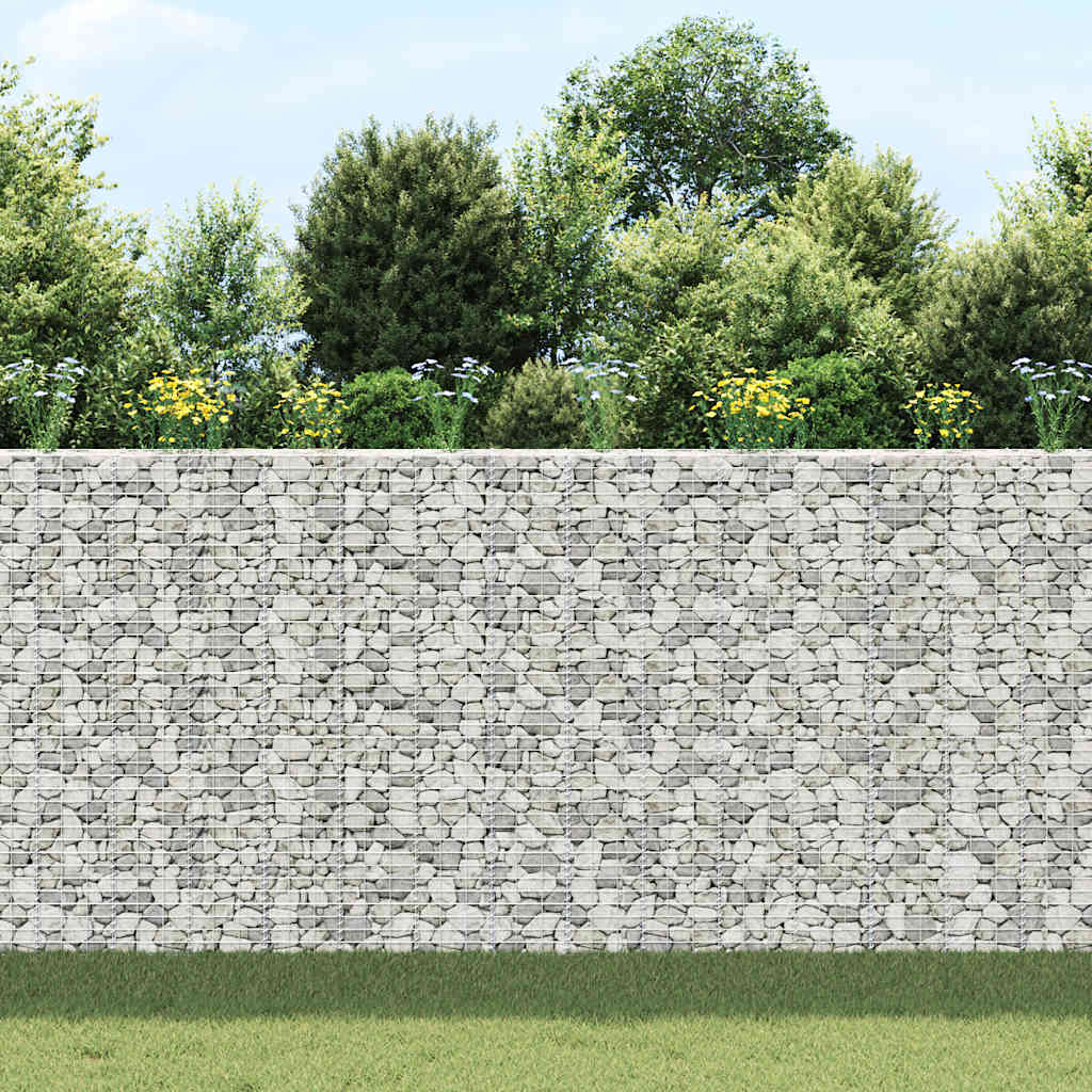 Vidaxl Schanskorf Planners 3 ST RIECOLATO 30X30X200 CM Iron