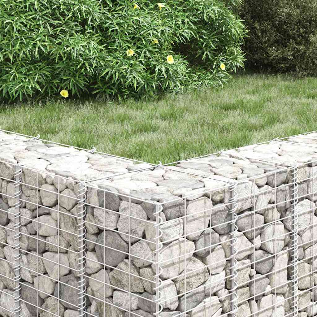 Vidaxl Schanskorf fioriere 4 ST 30x30x50 100 150 200 cm Ferro