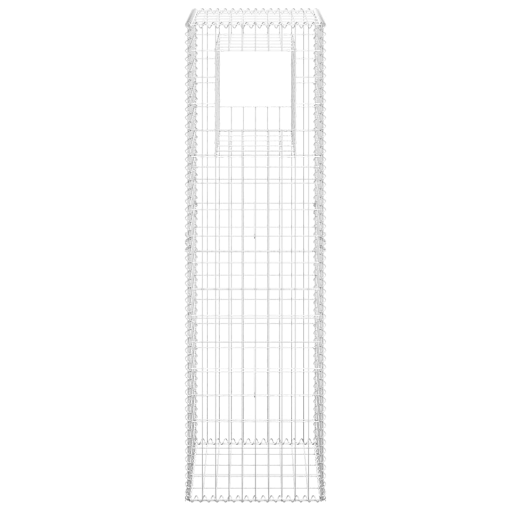 Vidaxl Schanskorf Pole 50x50x180 cm de hierro