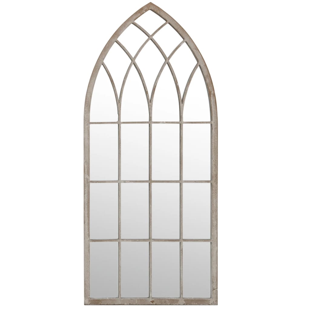Specchio da giardino Vidaxl 100x45 cm sabbia di ferro