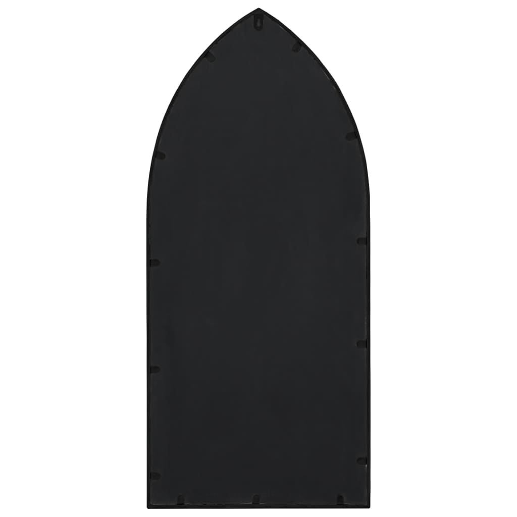 Vidaxl Garden Mirror 70x30 cm Iron Black