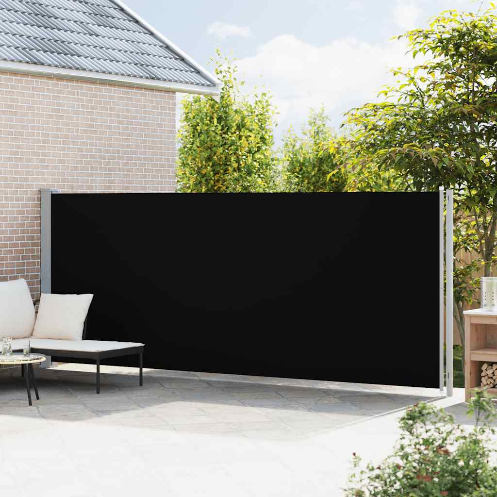 Vidaxl Garden Screen estendibile 180x600 cm nero