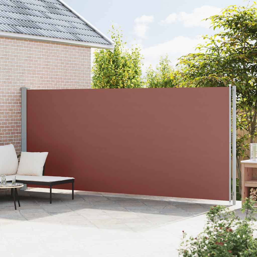 Vidaxl Garden Screen estendibile 200x600 cm marrone