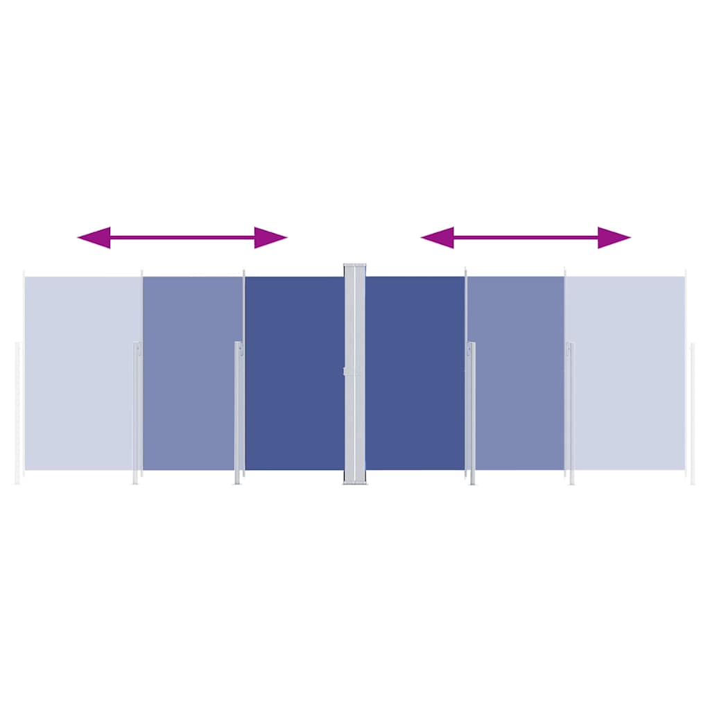 Parabrisas Vidaxl extensible 200x600 cm azul
