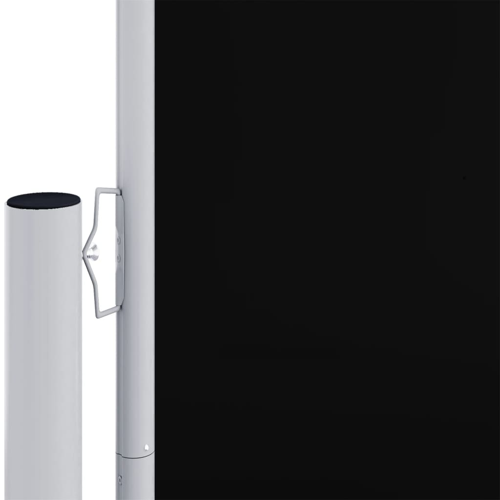 VIDAXL Parature estendibile 160x1000 cm nero