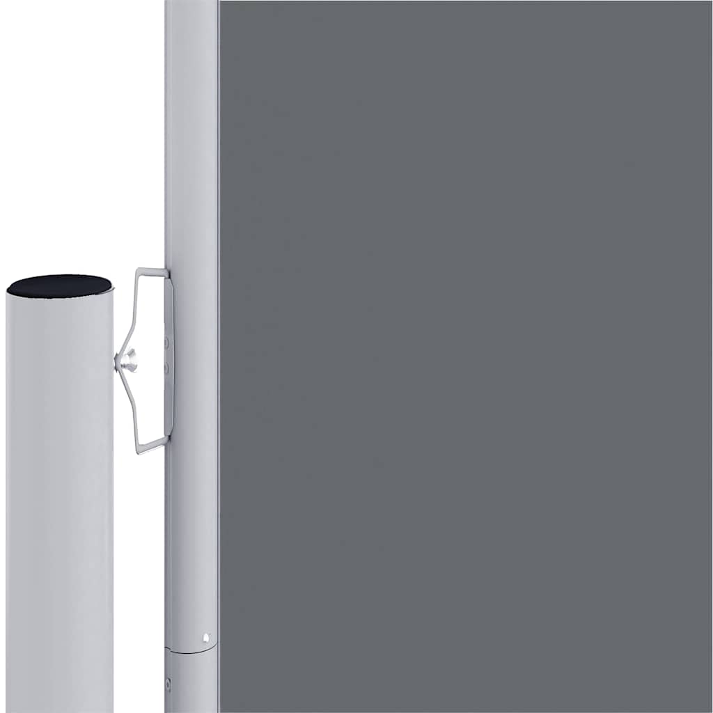 VIDAXL Parature estendibile 117x1200 cm antracite
