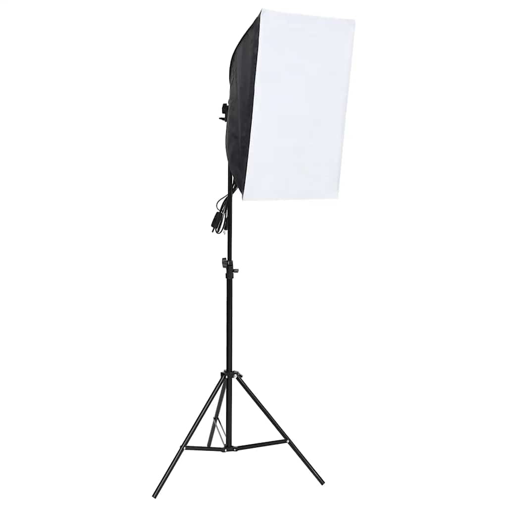 Vidaxl Photo Studio Set con lampada softbox e sfondo