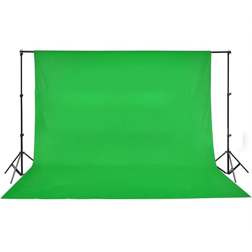Vidaxl Photo Studio Set con set di illuminazione, sfondo e riflettore