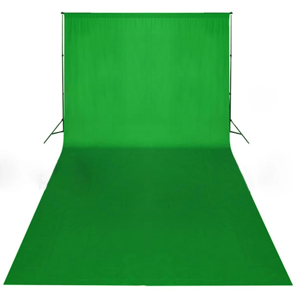 Vidaxl Photo Studio Set con set di illuminazione, sfondo e riflettore