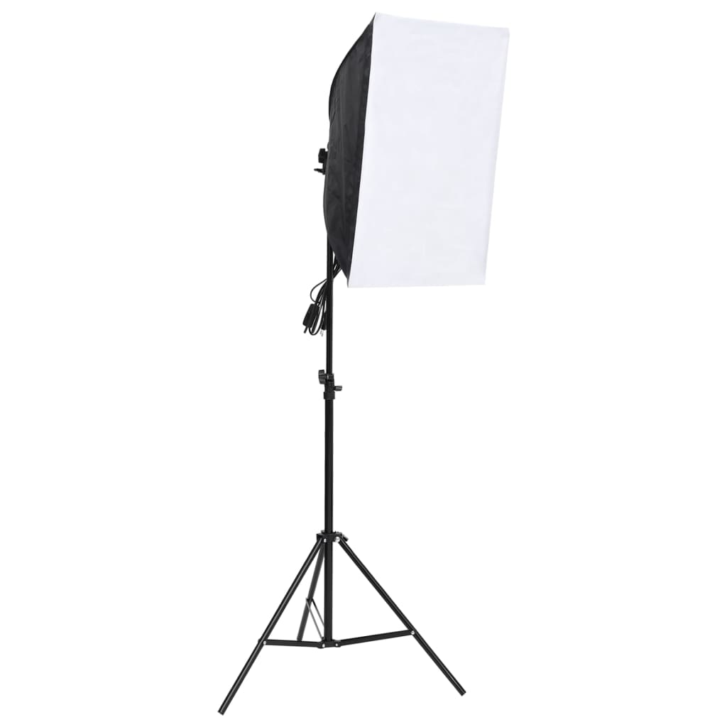 Vidaxl Photo Studio Set con set di illuminazione, sfondo e riflettore