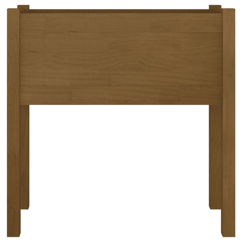 Casella di pianificazione Vidaxl 70x31x70 cm Miele di pino solido