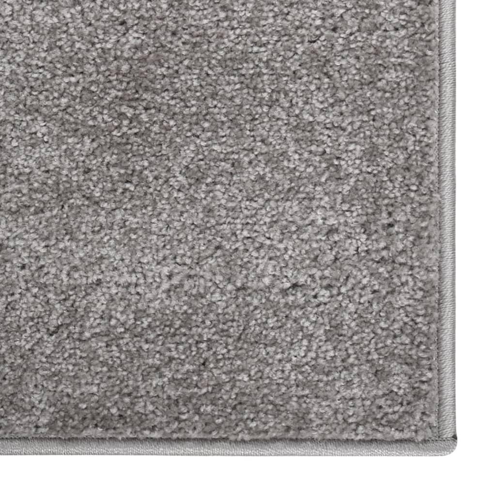 VIDAXL RUAM KORTPOLIG 80X150 cm Grigio