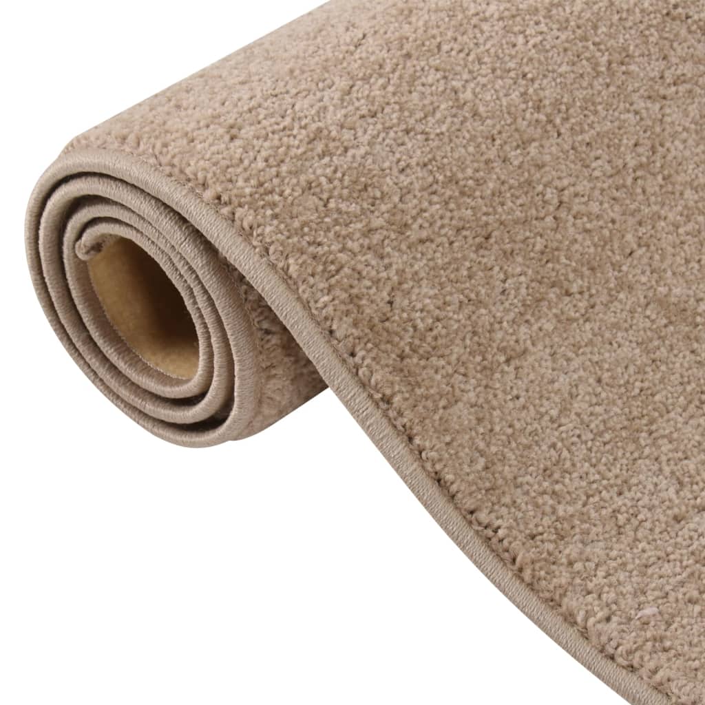 Vidaxl Rug Kortpolig 240x340 cm Brown