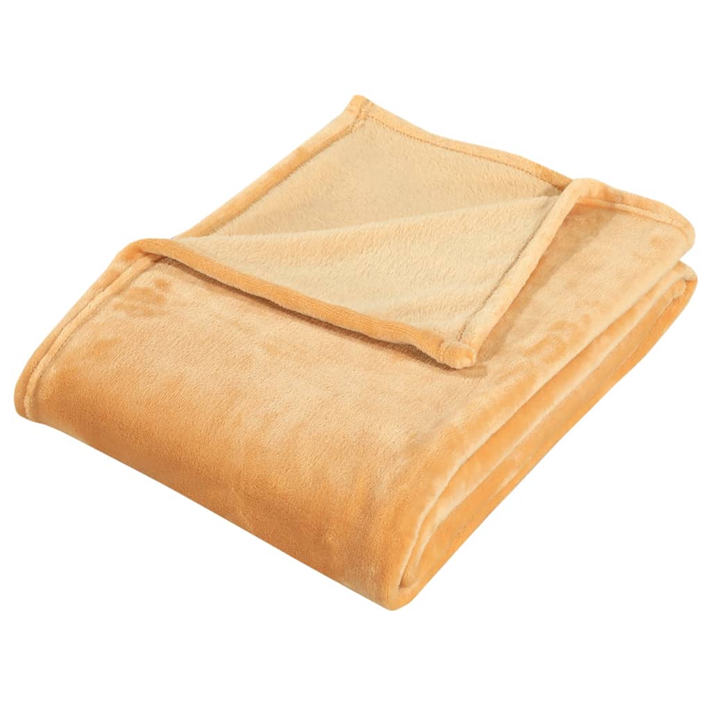 Vidaxl deken 130x170 cm polyester woestijnmist