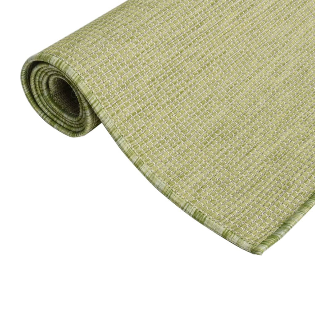 Vidaxl Outside Rug Flat -Woven 200x280 cm verde
