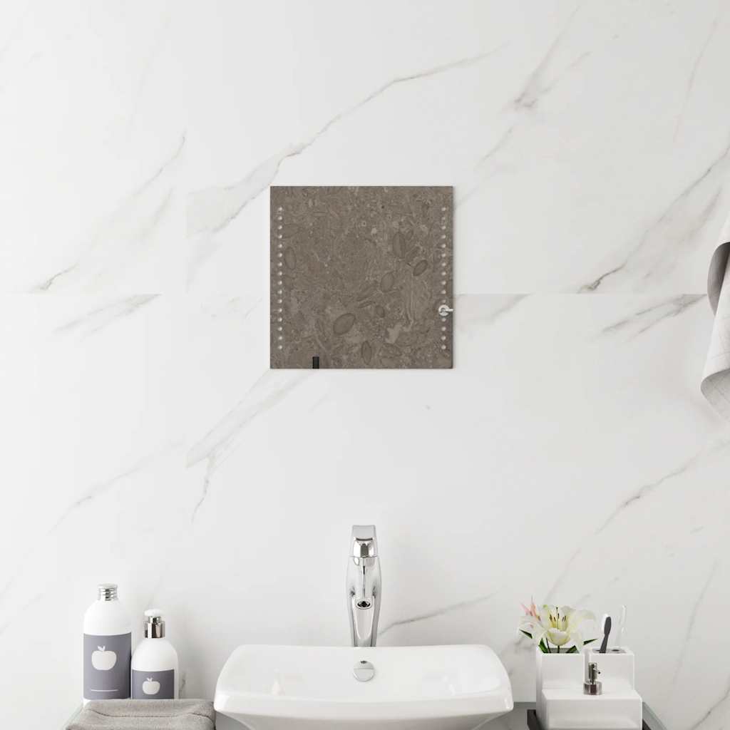 Vidaxx espejo de baño LED 30x30 cm