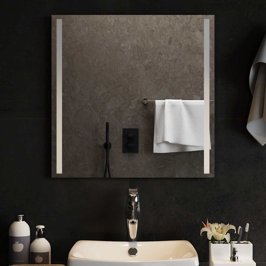 Vidaxl Specchio da bagno LED 60x60 cm