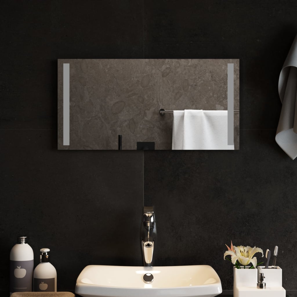 Specchio da bagno Vidaxl LED 60x30 cm