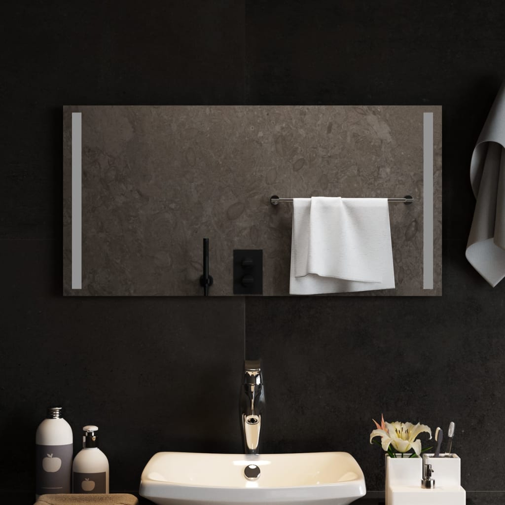 Vidaxl Specchio da bagno LED 80x40 cm