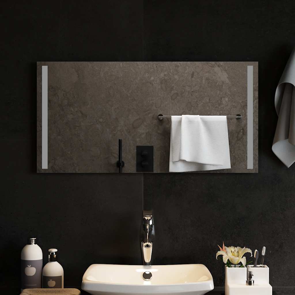 Vidaxl Specchio da bagno LED 80x40 cm