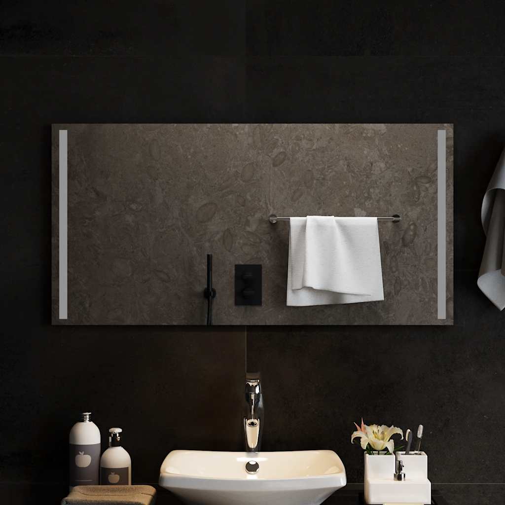 Vidaxl Specchio da bagno LED 100x50 cm