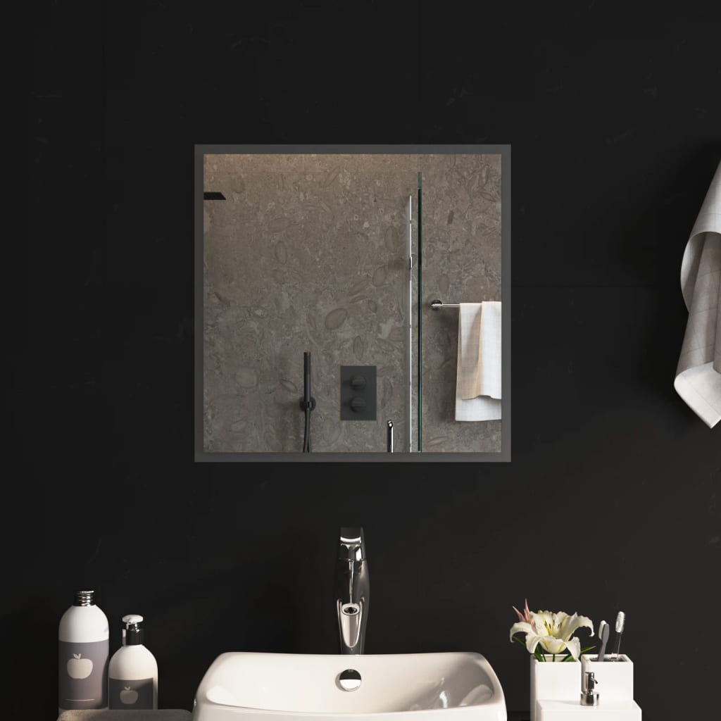 Vidaxl Specchio da bagno LED 50x50 cm