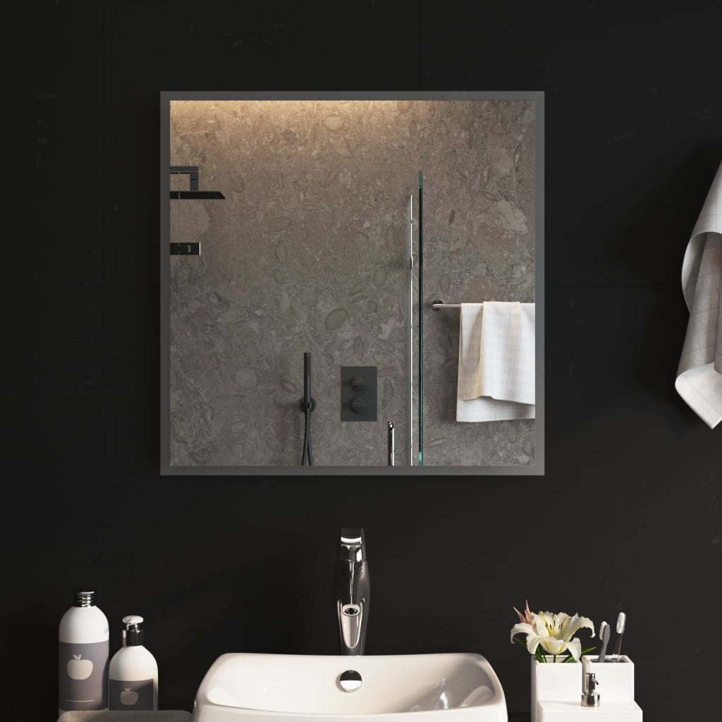 Vidaxl Specchio da bagno LED 60x60 cm