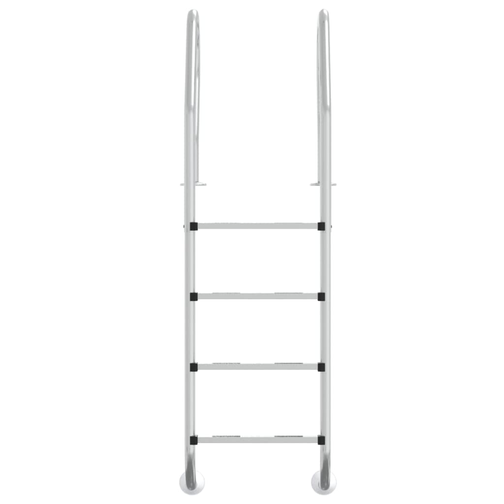 VIDAXL POLCA POLCA SCHEDA 54X38X184.5 CM 304 Acciaio inossidabile