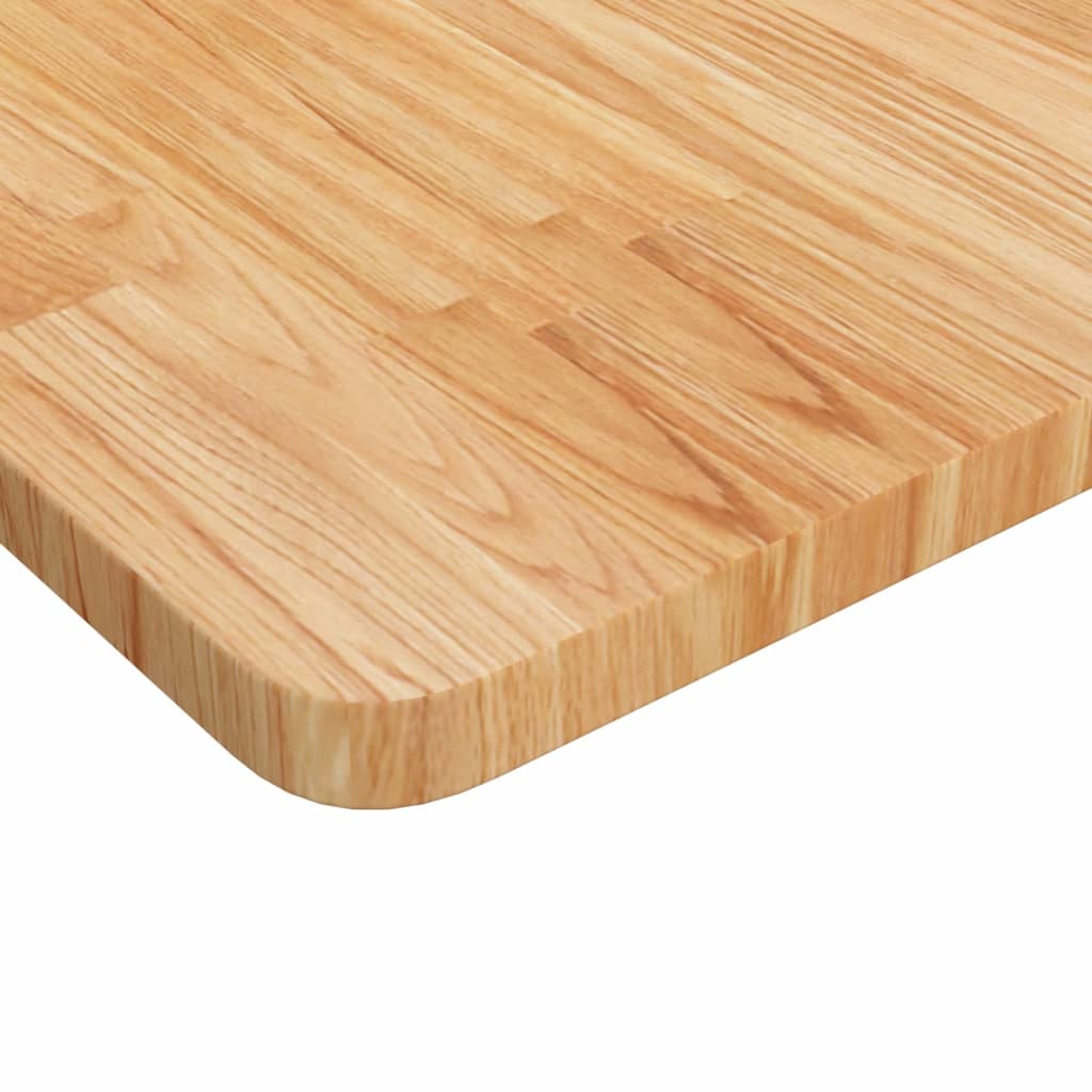 Vidaxl Washbasin tabla 100x50x2.5 cm de madera maciza tratada marrón claro