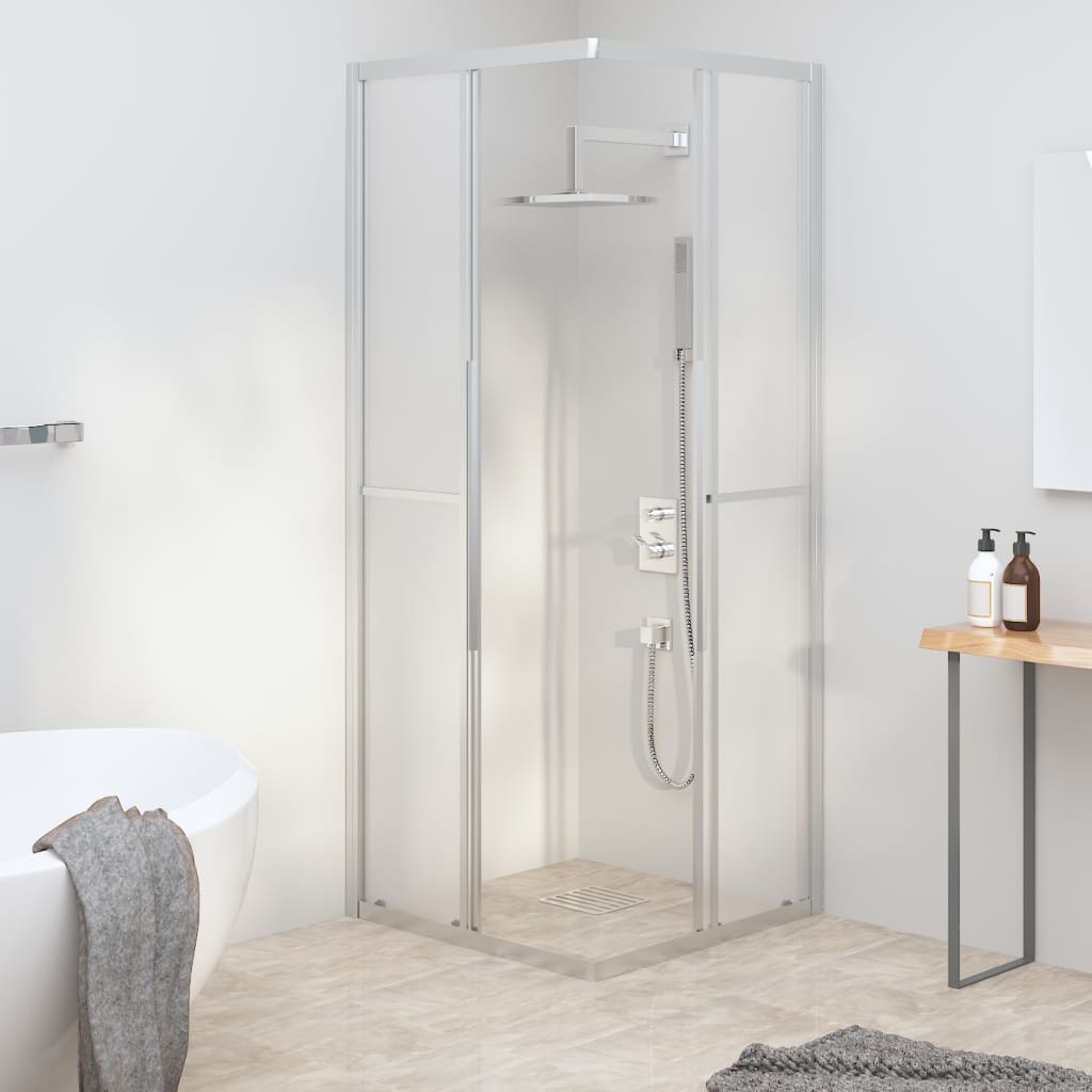 Vidaxl douchecabine 70x70x180 cm mat esg