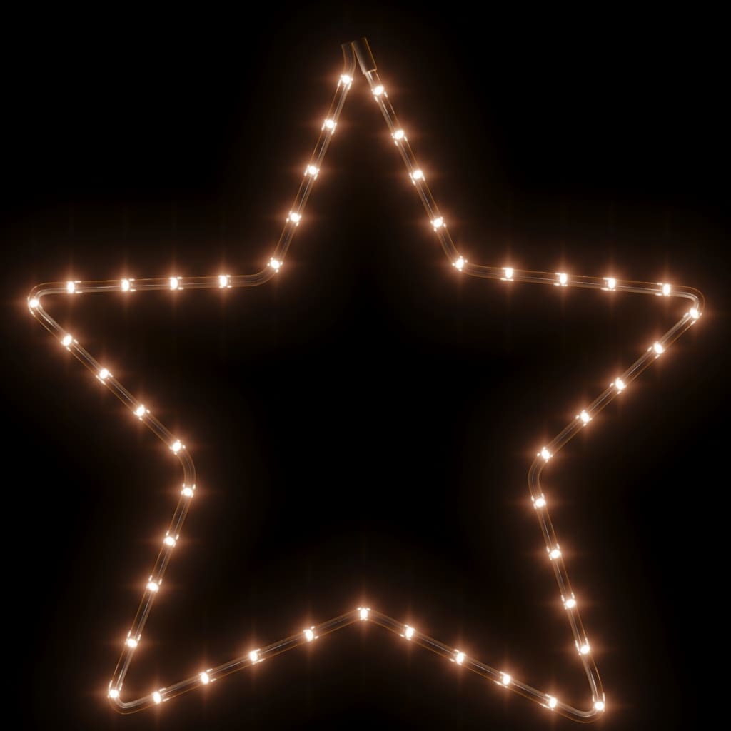 Vidaxl Christmas Figure Star con 48 LED bianchi caldi 56 cm