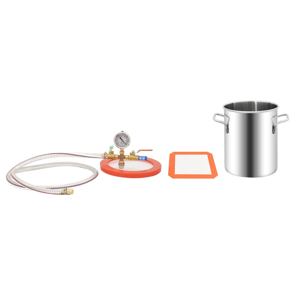 Cámara de vacío Vidaxl 5.5 L Acero inoxidable