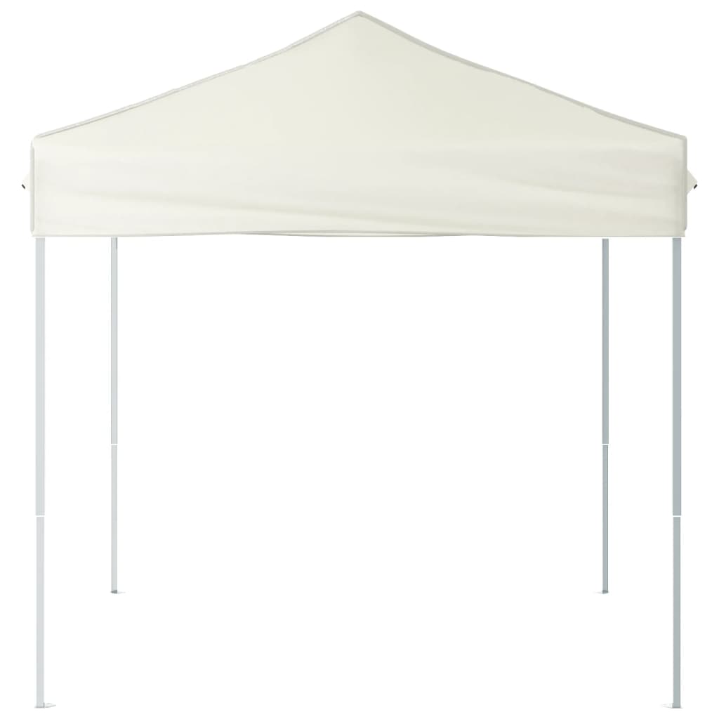 Vidaxl PartyTent plegable de 2x2 m de crema coloreada
