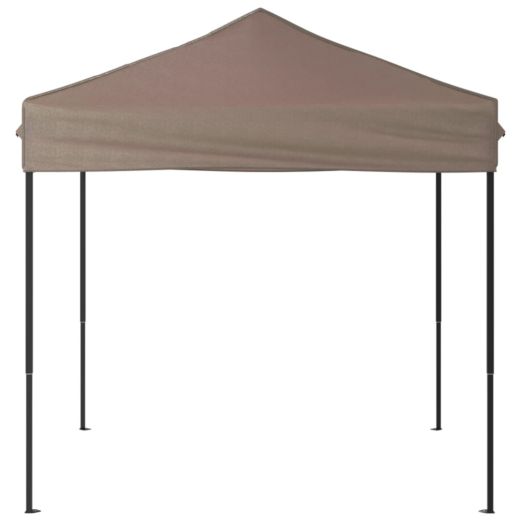 Vidaxl PartyTent pieghevole 2x2 m taupe