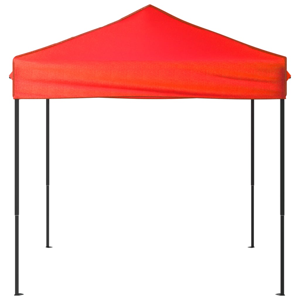 Vidaxl PartyTent pieghevole 2x2 m rosso