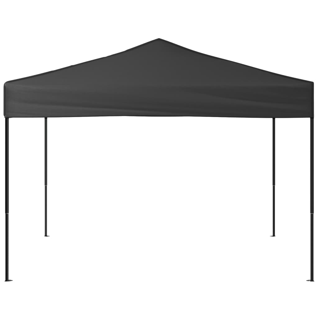 Vidaxl PartyTent pieghevole 3x3 m antracite -colorato