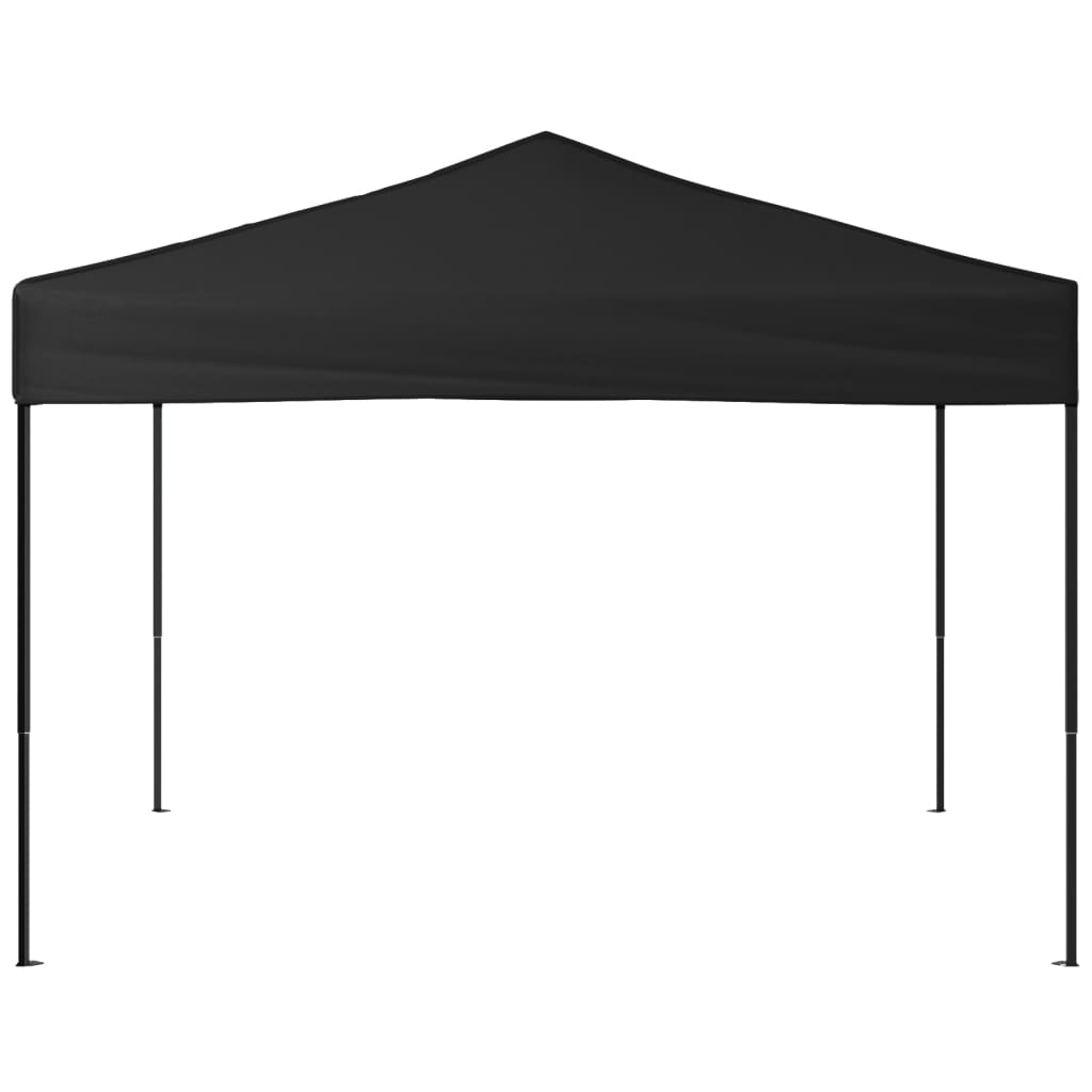 Vidaxl PartyTent pieghevole 3x3 m nero