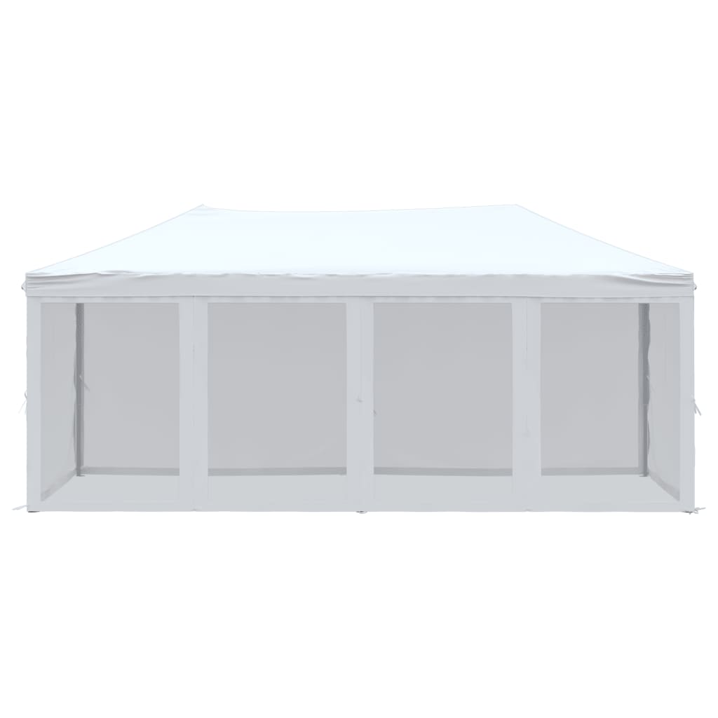 Carpa para fiestas plegable Vidaxx con paredes laterales 3x6 m blanco