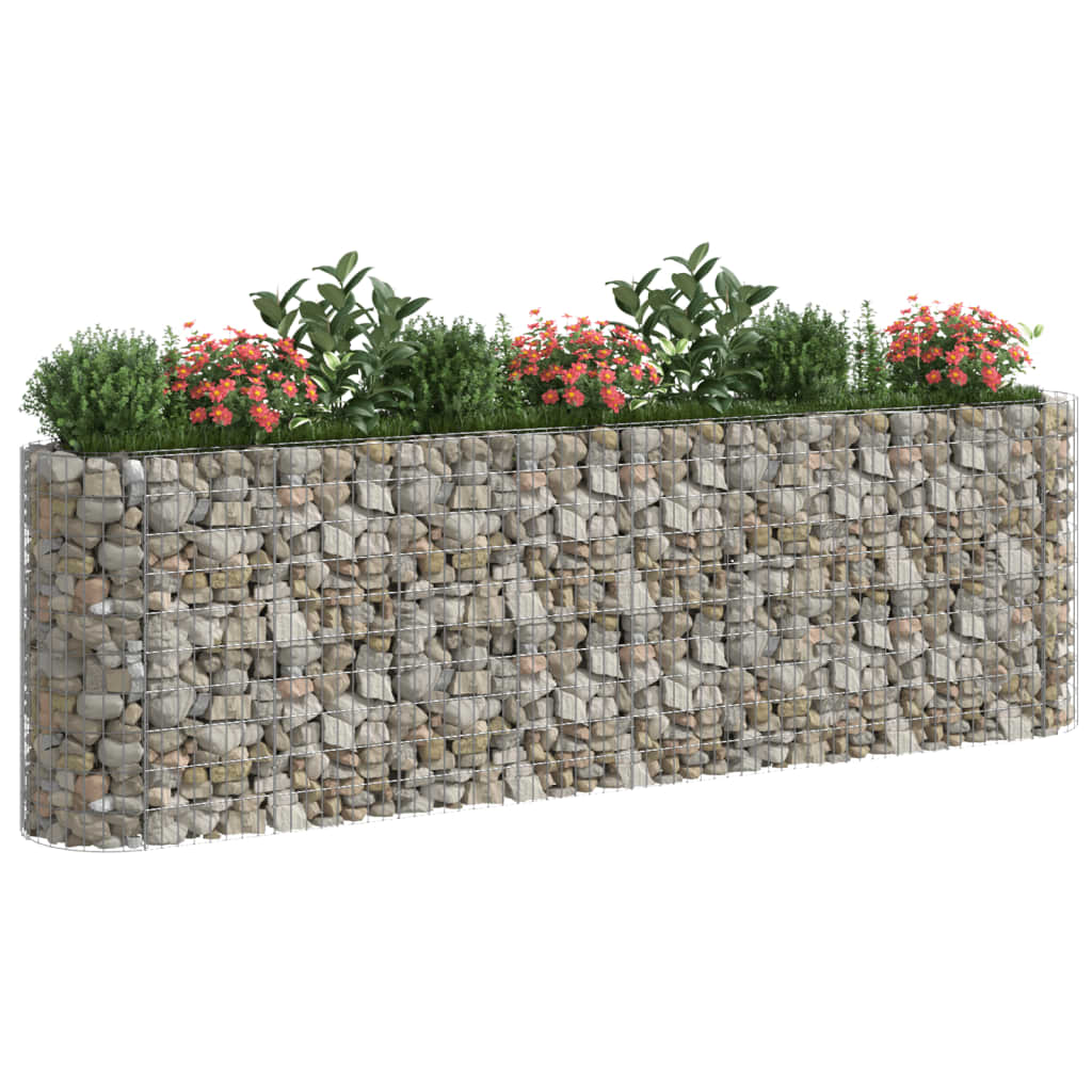 Vidaxl Gabion Fiorter ha raccolto ferro zincato 330x50x100 cm