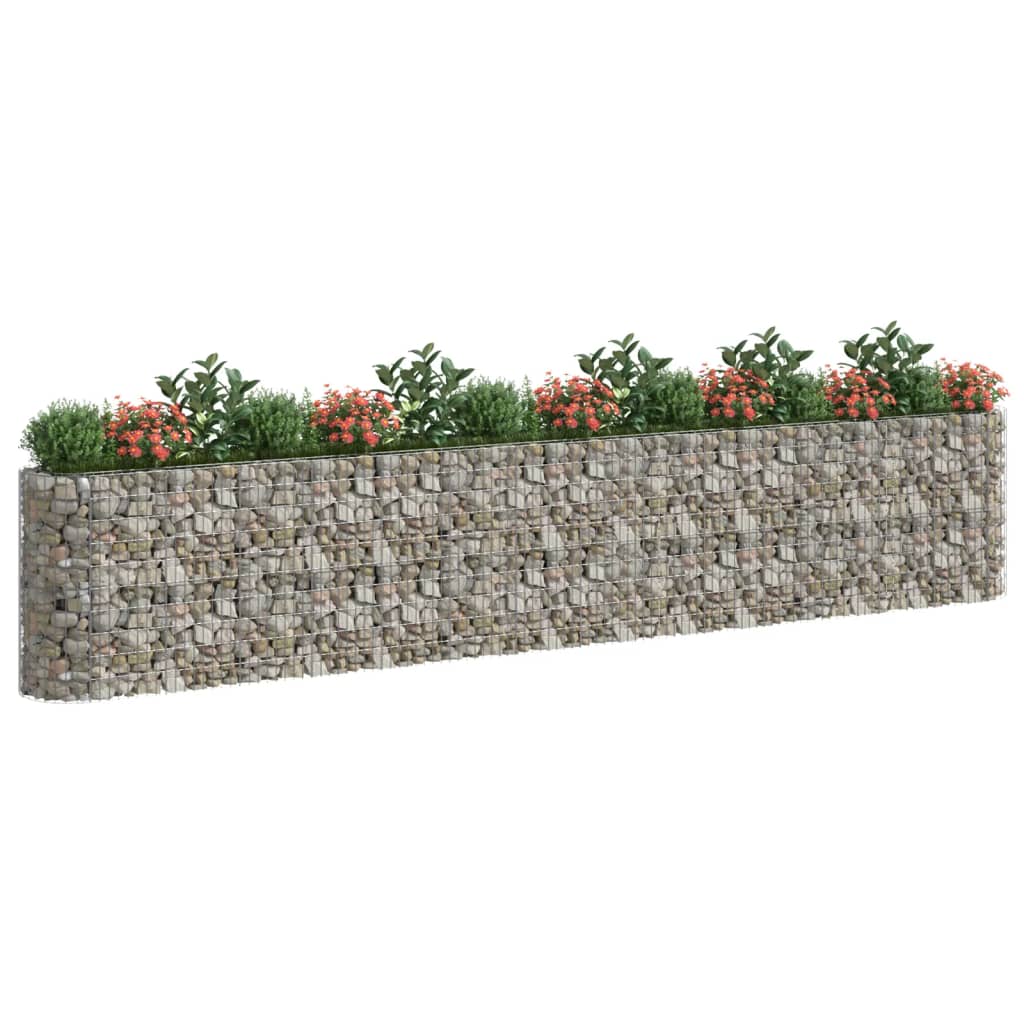 Vidaxl Gabion Fiorter ha raccolto ferro zincato 540x50x100 cm