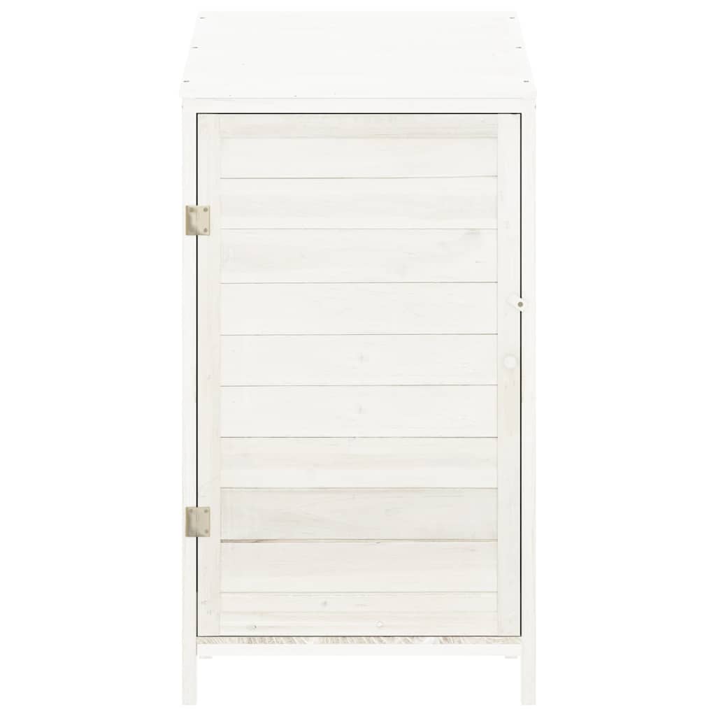 Vidaxl Garden Shed 55x52x112 cm de pino sólido