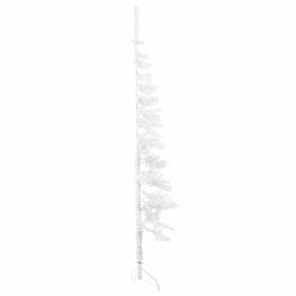 Vidaxl Kunstkerstboom metà con bianco stretto standard da 150 cm