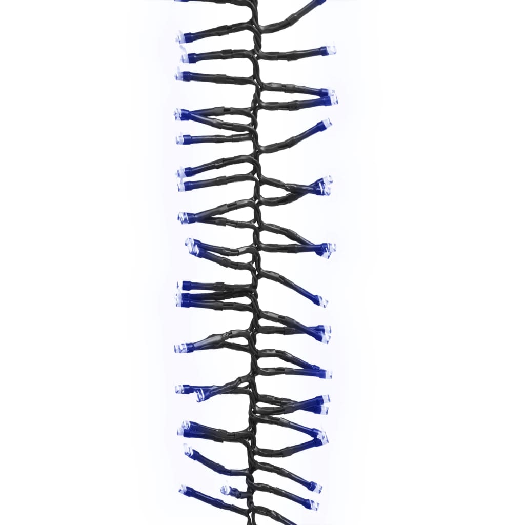 Vidaxl Light Garland Cluster con 1000 LED blu 11 M PVC