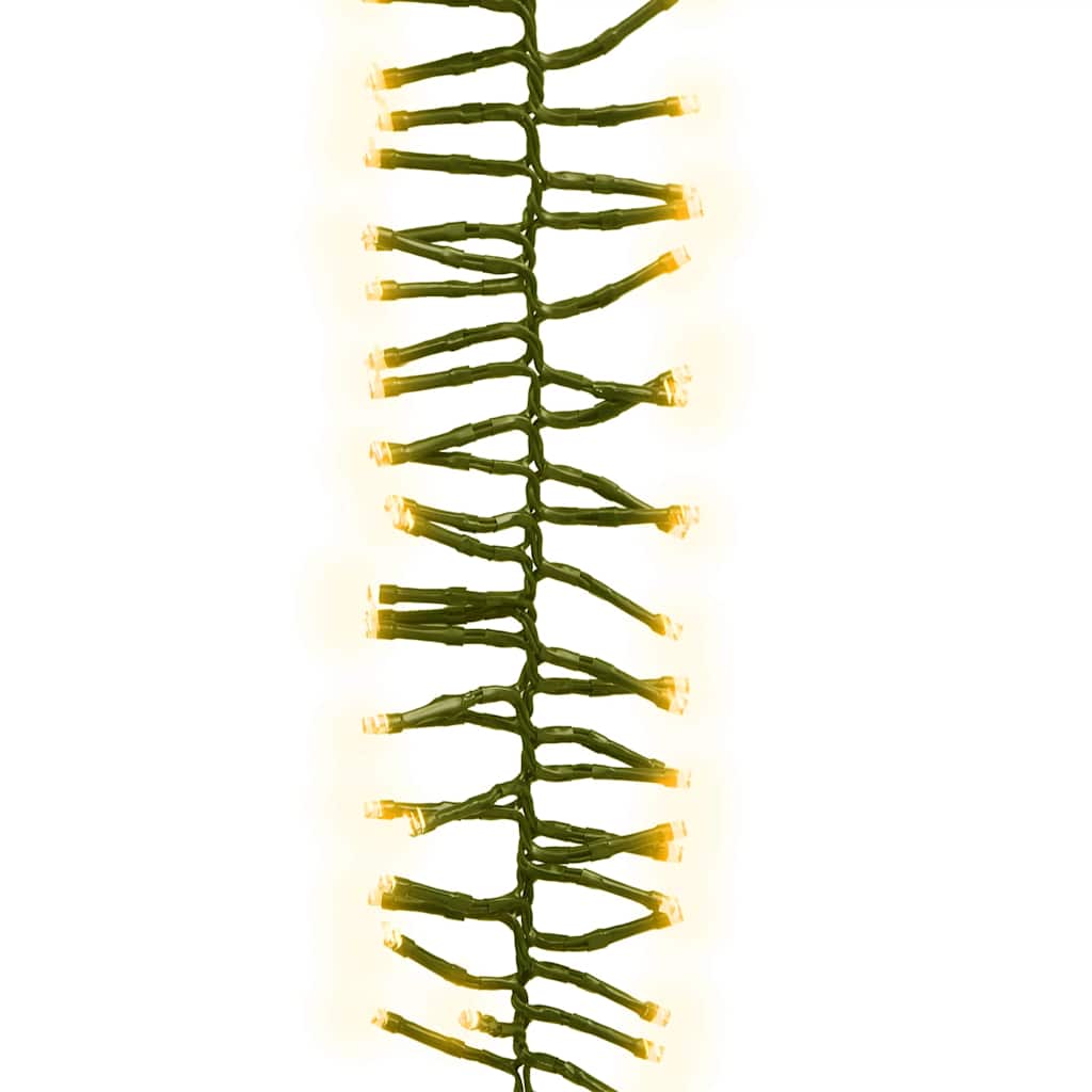 Vidaxl Light Garland Cluster con 2000 LED White White 17 M PVC