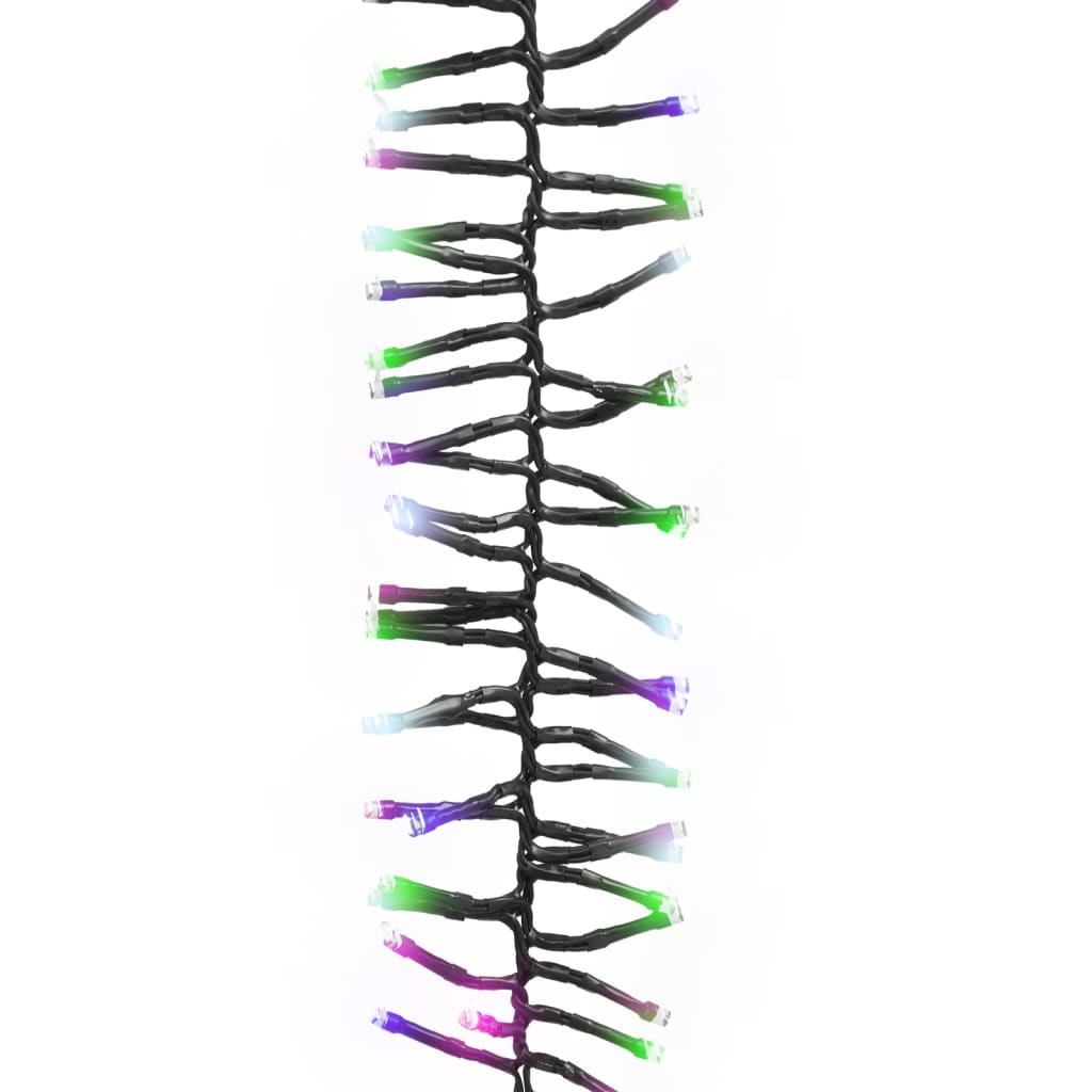 Vidaxl Light Garland Cluster con 2000 LED pastel multicolore 17 M PVC