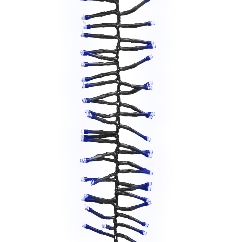 Vidaxl Light Garland Cluster con 3000 LED blu 23 m PVC