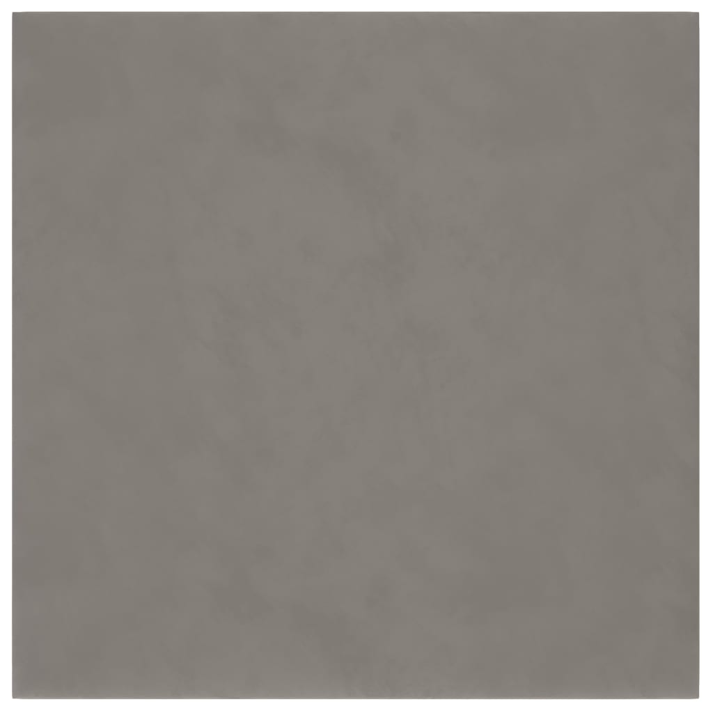 Paneles de pared Vidaxl 12 ST 1.08 m² 30x30 cm de terciopelo gris claro