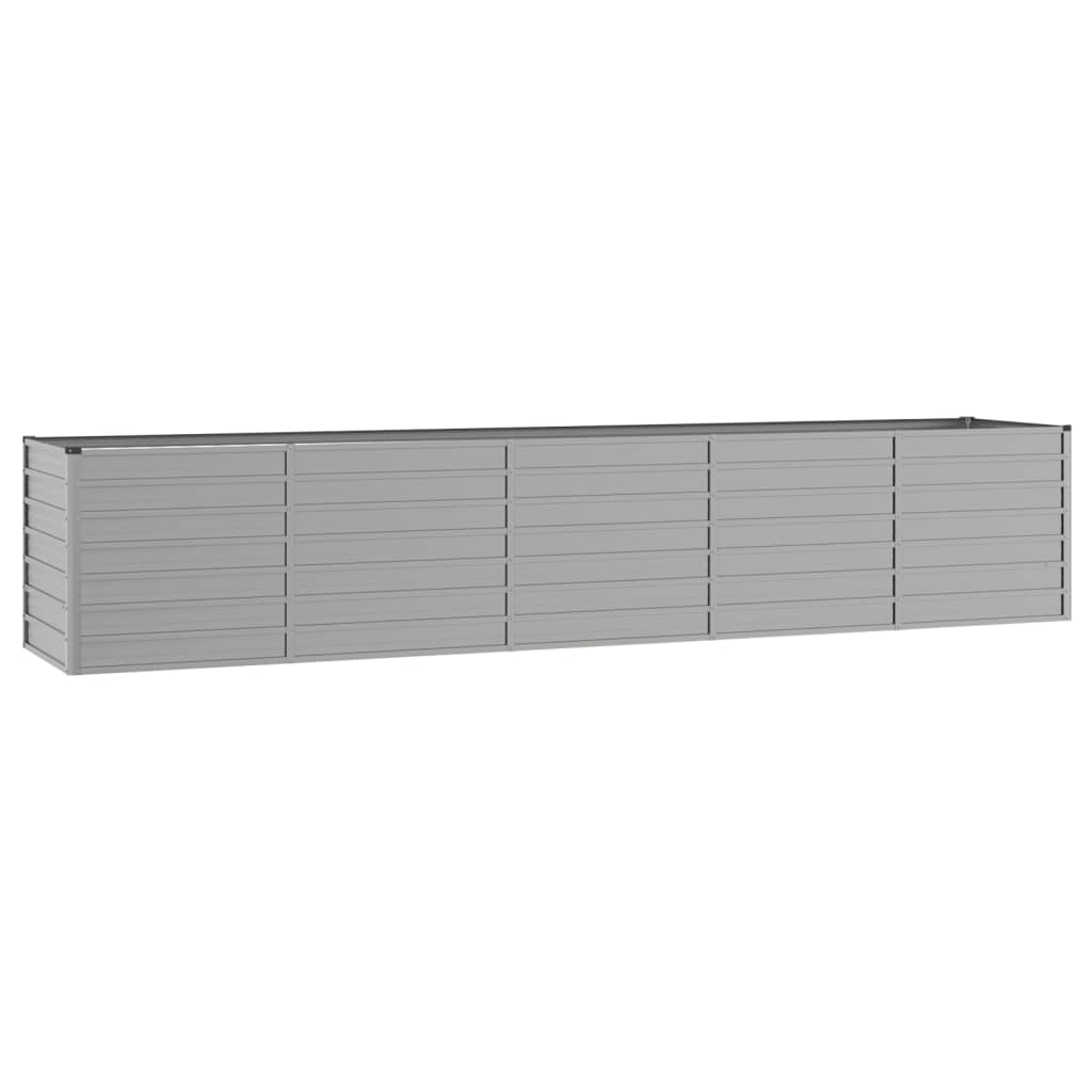 VidaXL Plantenbak verhoogd 400x80x77 cm cortenstaal roestig